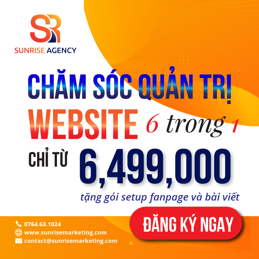 Chăm sóc và quản trị Website