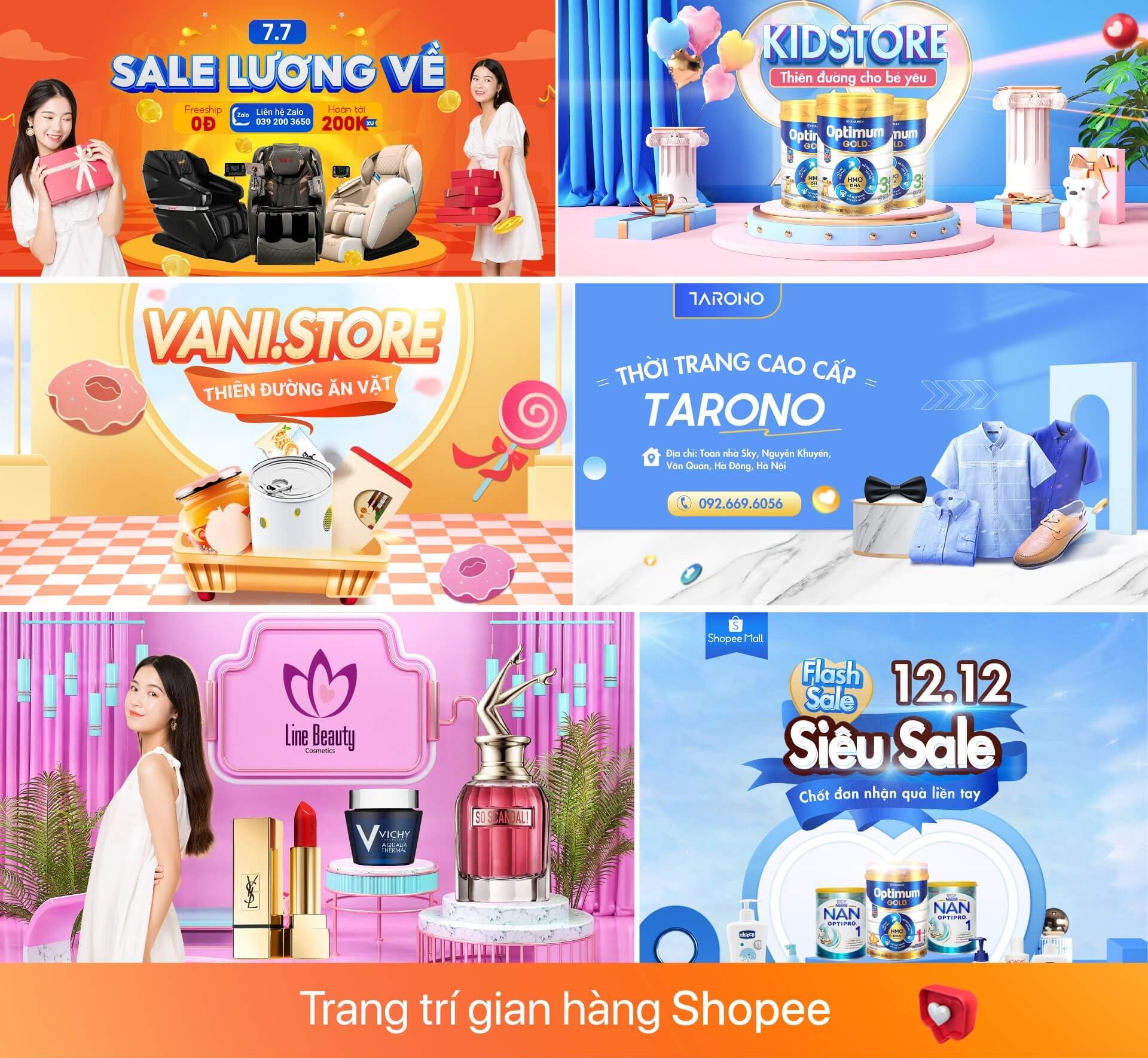 Setup sàn thương mại điện tử trọn gói, bứt phá doanh số với chiến lược toàn diện 4 Giao diện gian hàng sàn TMĐT thẩm mỹ sẽ thu hút khách hàng hơn