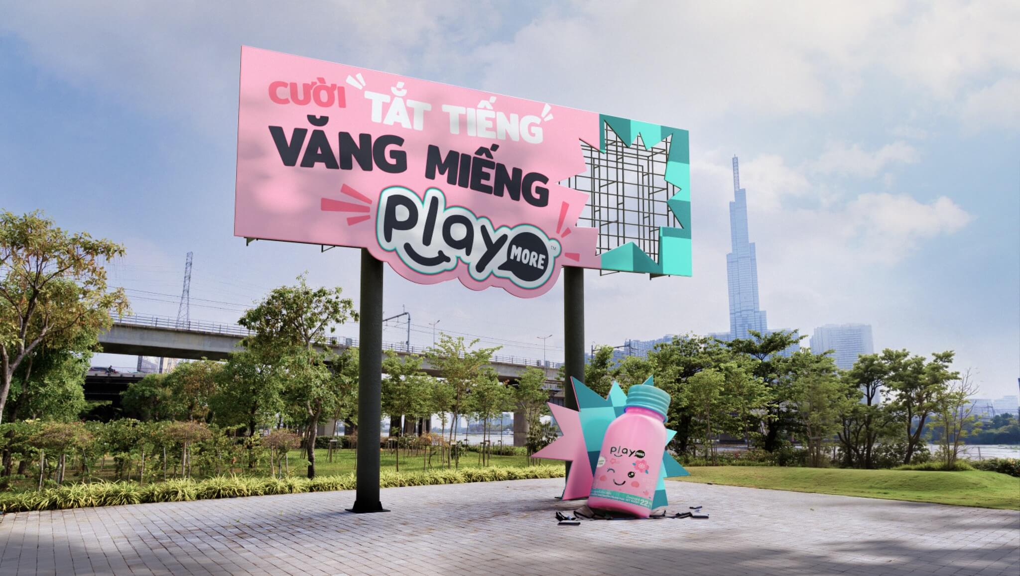 Case Study: Chiến dịch OOH "Kẹo cười rớt cả Billboard" của thương hiệu Playmore 6 Quảng cáo OOH của Playmore khiến người xem không thể nhịn cười khi xuất hiện trên phố
