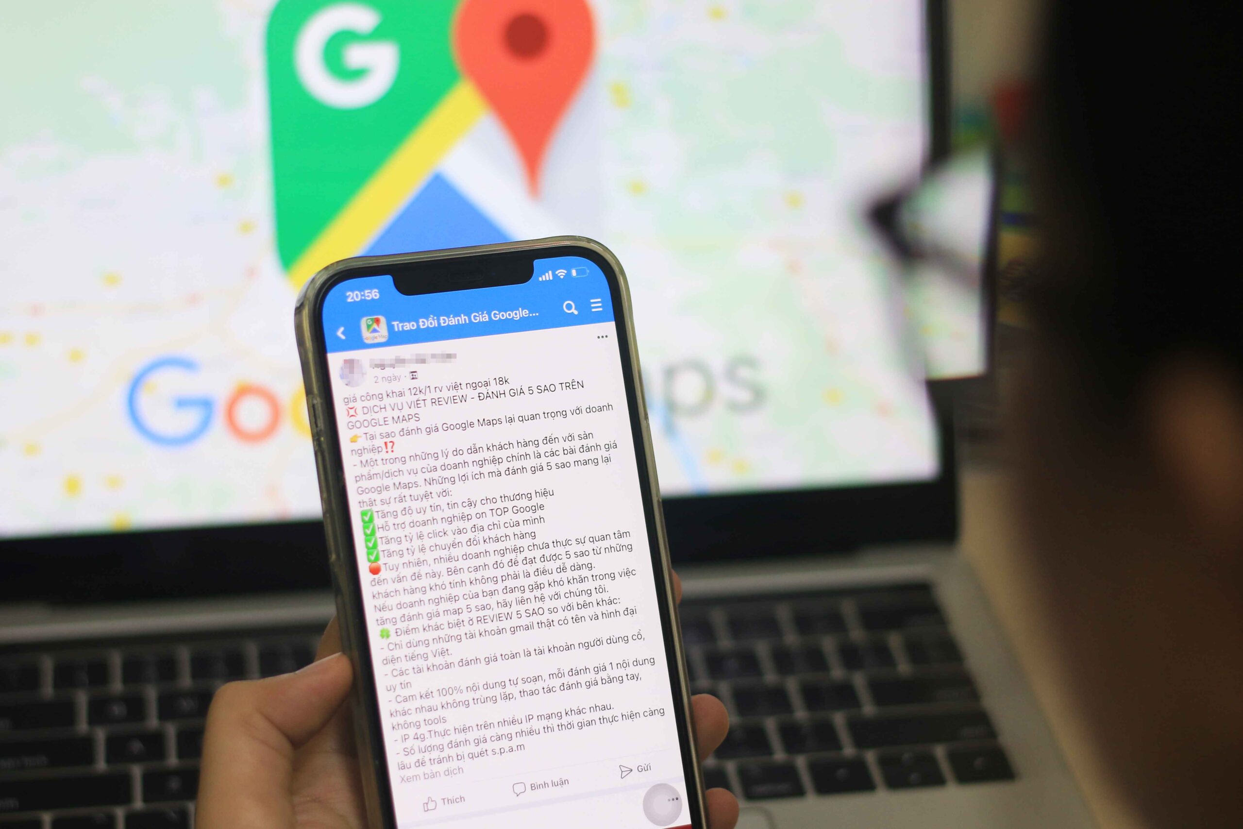 Dịch vụ đánh giá Google Maps, tăng lượt đánh giá uy tín cho doanh nghiệp 2 Các đánh giá tích cực Google Maps giúp nâng cao uy tín, thu hút khách mới