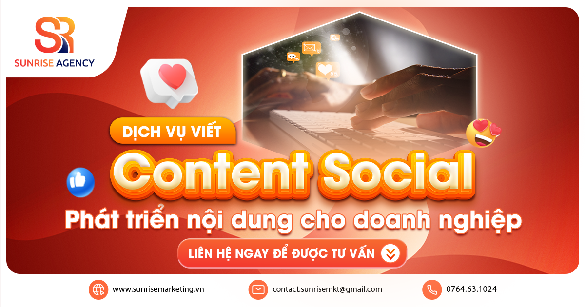 Dịch vụ viết Content Social sáng tạo, phát triển nội dung cho doanh nghiệp