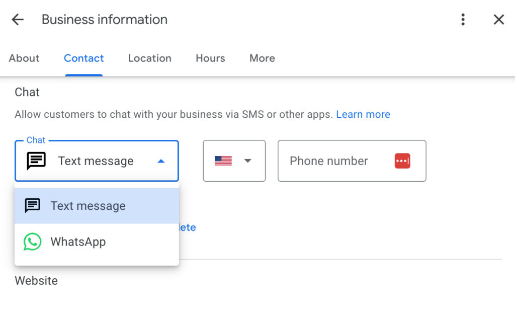 Google Business Profile và những cập nhật mới nhất 2025 mà doanh nghiệp nên biết 3 Tích hợp WhatsApp vào hồ sơ doanh nghiệp Google