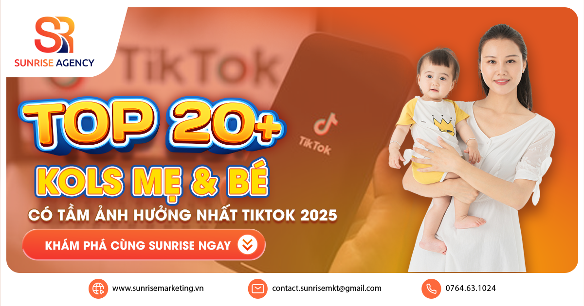 TOP 20+ KOLs Mẹ & Bé có tầm ảnh hưởng nhất TikTok 2025
